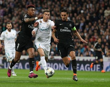 Ronaldo marcó dos goles en el triunfo del Real Madrid ante el PSG