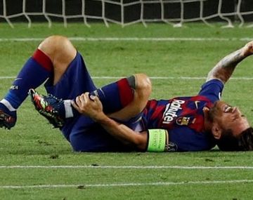 Messi no se entrenó