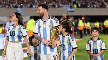 El mensaje de Messi tras la fiesta en el Monumental por la Copa del Mundo