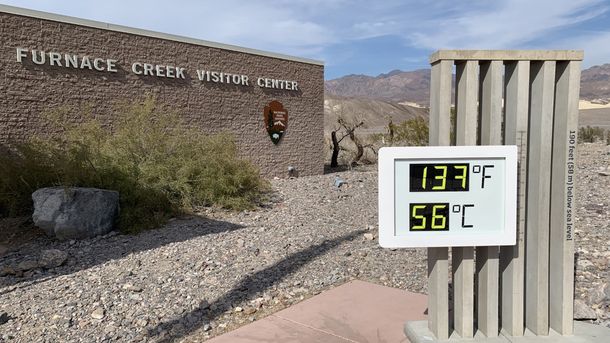 Calor histórico en California: se registran temperaturas de más de 54 grados