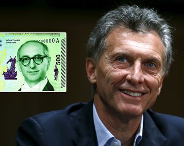 Macri descarta poner en circulación en enero un nuevo billete de 500 pesos