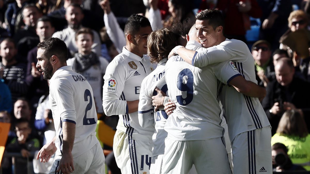 Real Madrid goleó al Granada e igualó un récord histórico del Barcelona
