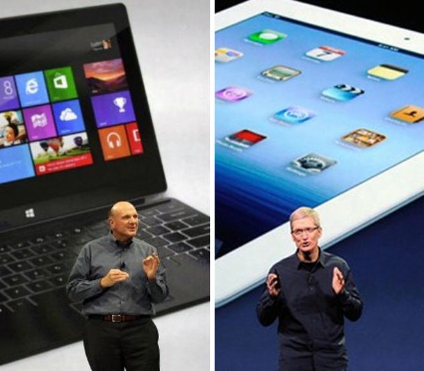 Microsoft se burla del iPad en su última campaña publicitaria