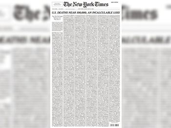 Estados Unidos: la tapa del domingo 24 de The New York Times