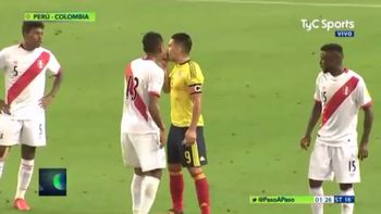 video: el momento en el que colombia y peru arreglan el empate video: el momento en el que colombia y peru arreglan el empate
