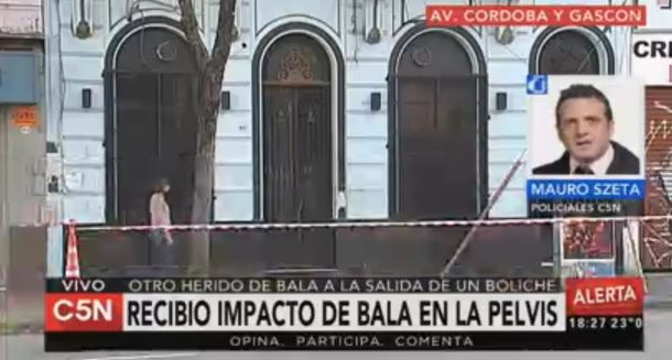 Noche violenta: murió el joven baleado en la puerta de un boliche de Villa Crespo