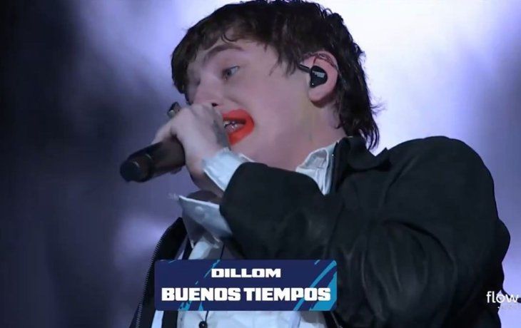 Dillom, en el Quilmes Rock 2025.
