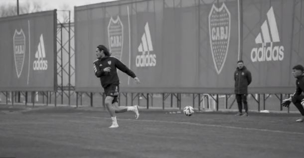 El GOLAZO de Cavani en la práctica que ilusiona a los hinchas de Boca