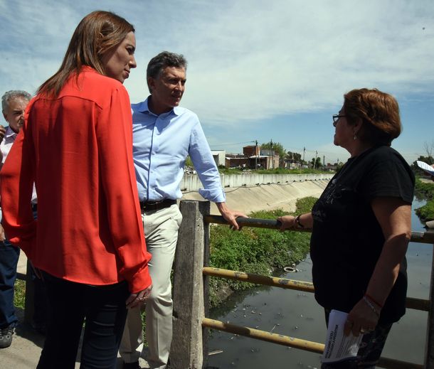 Inundaciones: Macri y Vidal se comprometieron a terminar obras hídricas
