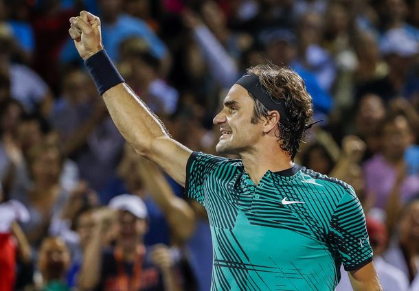 Roger Federer le ganó a Kyrgios