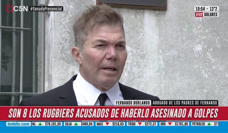 Burlando sobre el crimen de Fernando Báez Sosa: El juicio se va a demorar