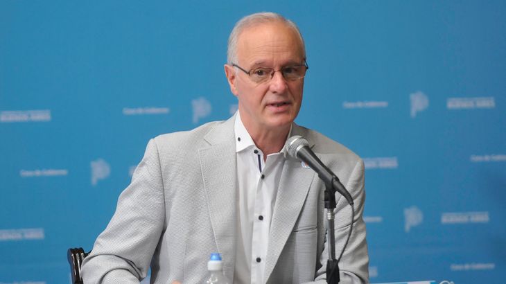 El ministro de Salud de la provincia de Buenos Aires, Daniel Gollán