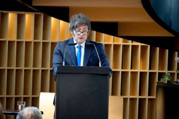 Javier Milei pidió apoyo a empresarios y confesó que la mejora en el bolsillo será paulatina