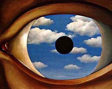 FALSO ESPEJO MAGRITTE