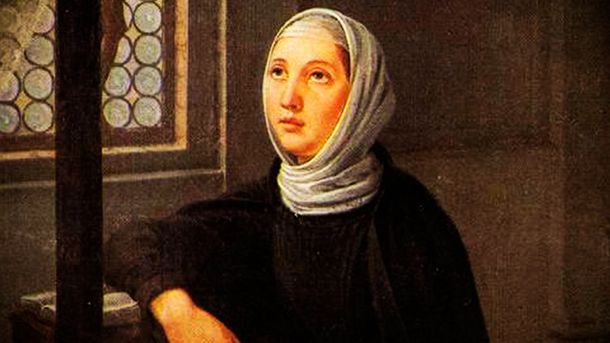 Santa Ángela se conmemora cada 27 de enero.