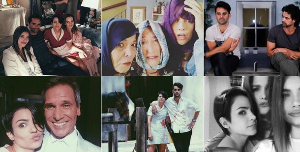 Fotos y videos: espiá el backstage de Los ricos no piden permiso