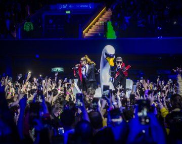 Miranda! en el Movistar Arena. Foto: Gus Correa