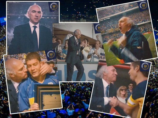 El video de Boca por el cumpleaños de Bianchi