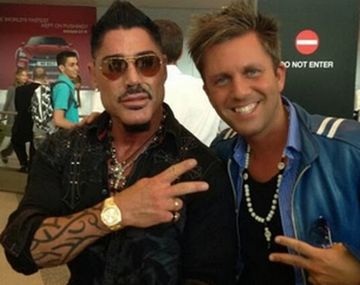 Ricardo Fort junto a Hernán Ranieri