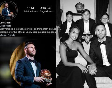 Messi renovó su foto de perfil en Instagram: el backstage del Balón de Oro