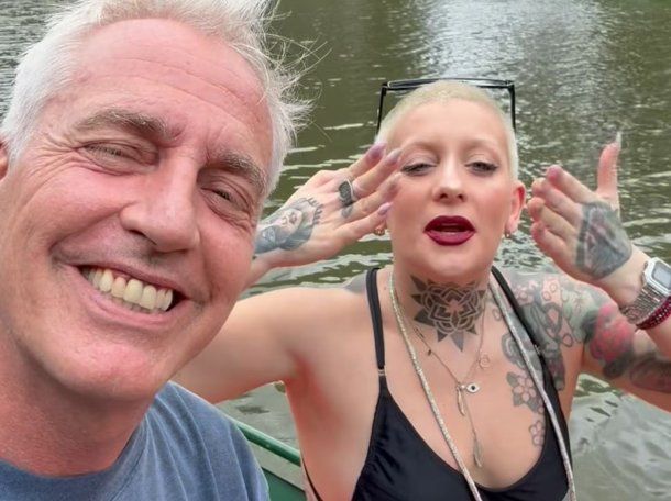 Marley y Furia vivieron un momento desopilante al intentar montar un búfalo en Vietnam