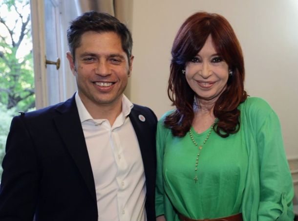 Axel Kicillof y Cristina Kirchner se reunieron en San José 1111