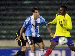 El Mago Valeri disputó algunos amistosos en la Selección