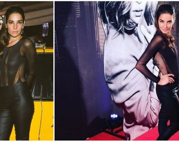 El look ultrasensual de Juana Viale con trasparencias