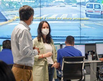 Soledad Martínez destacó el trabajo coordinado del equipo de seguridad en Vicente López