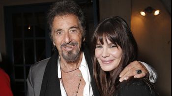 Al Pacino y Lucila Polak. Al Pacino y Lucila Polak.