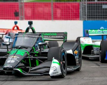 Agustín Canapino igualó su mejor actuación en el IndyCar