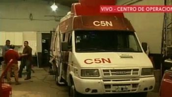 este es el centro de operaciones de c5n que fue clausurado este es el centro de operaciones de c5n que fue clausurado