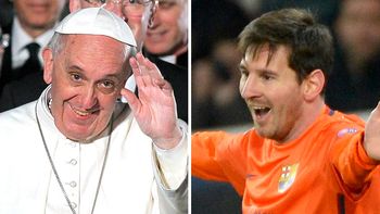 barcelona invito al papa francisco a ver a messi en accion barcelona invito al papa francisco a ver a messi en accion