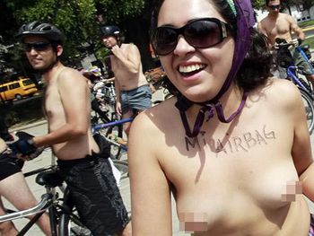 Ciclistas empelotados - Chile marzo 2012