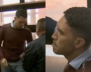 Santiago Martínez, tras ser condenado a 15 años de prisión.