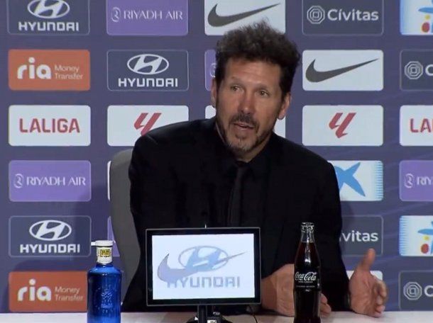 El fuerte enojo del Cholo Simeone en la previa de la semifinal de la Copa del Rey