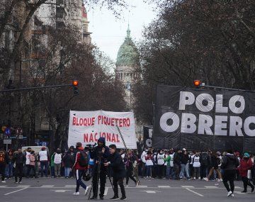 Marcha piquetera EN VIVO: minuto a minuto de la manifestación