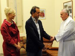 El Papa llamó a Scioli para solidarizarse por la tragedia
