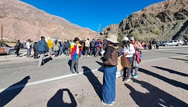 Corte de ruta Jujuy. Foto: El Tribuno