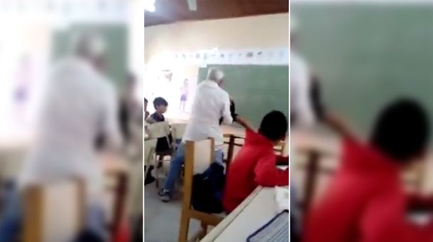 Separan del cargo a docente que fue filmado agrediendo a un alumno Wichi