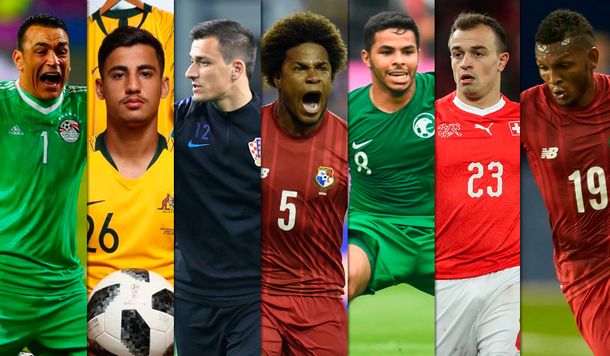 El más alto, el más gordo, el más bajo...¿quiénes son los jugadores más llamativos de Rusia 2018?