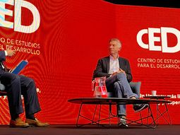 Mauricio Macri disertó en Uruguay durante un evento organizado por el Centro de Estudios para el Desarrollo (CED). Mauricio Macri disertó en Uruguay durante un evento organizado por el Centro de Estudios para el Desarrollo (CED).