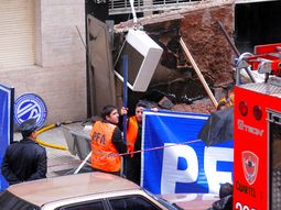 Abren una investigación judicial por la fatal caída del cartel en Tribunales
