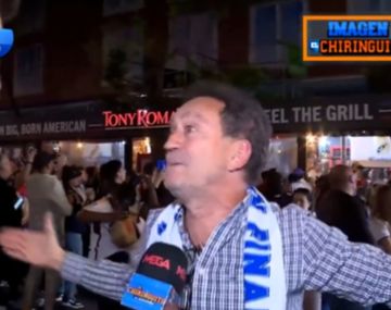 Un hincha del Real Madrid y una cábala infalible: se va antes de los partidos