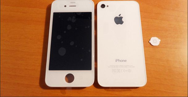 Carcasa iPhone 4 blanca