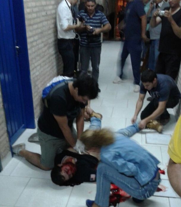 Un herido de gravedad por la represión policial en el PLRA