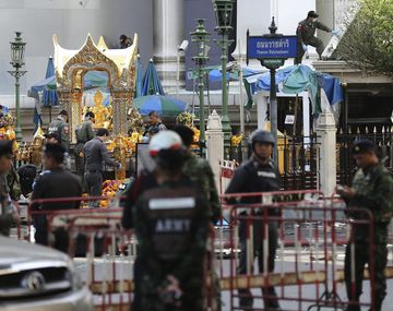 Imágenes de la trágica explosión en  Bangkok