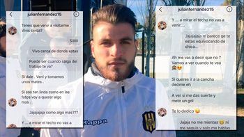 Julián Fernández escrachado por una botinera. Julián Fernández escrachado por una botinera.