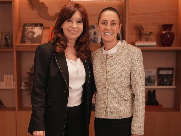 Cristina Fernández de Kirchner y Claudia Sheinbaum