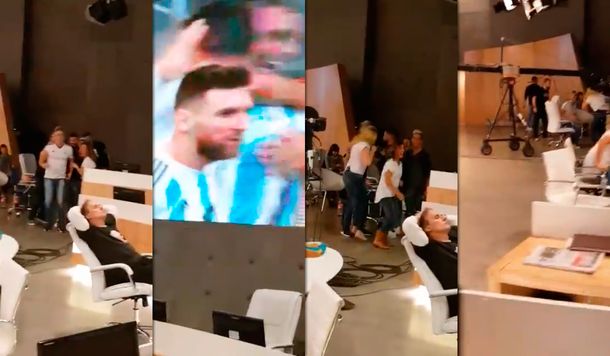¡Golazo! La locura en el festejo del gol de Argentina en C5N